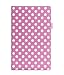 Fire HD 10 Case, Amazon Fire HD 10 2015 Case, rooCASE Dual View Leather PU Folio Slim Fit Lightweight Folding Stand Cover Auto Wake/Sleep, Dot Pink