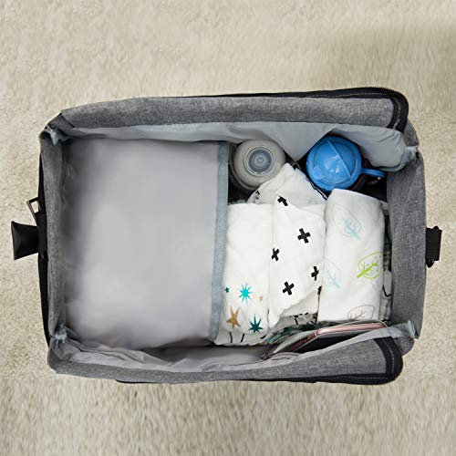 Joypea Tote Bags for Breast Pump with Compartments for Storage Bottles Laptop for Working Mom,Large Capacity Nappy Diaper Tote Bag,Breast Pump Travel Bag(Bag for Pumps Such As Spectra & Medela Brea