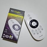 LEDENET® 2.4G 4-Zone LED Dual White Remote Control Touch Wireless RF Dimmable WiFi App Mi Light Series For Warm White Cool Lights Strips Controller