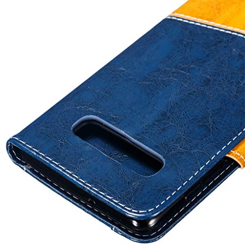 Bokoo Stylish Anti-Scratch Leather Slot Wallet Stand Flip Cover Skin Case for Samsung Galaxy S10E 5.8 inch