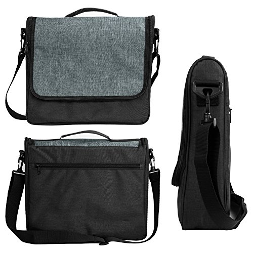 Soyan Messenger Bag for Nintendo Switch, Holds the Switch Console, Pro Controller, Dock and Other Accessories