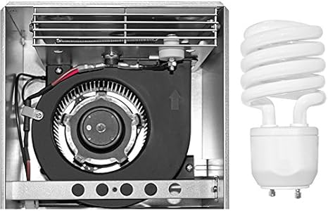 Delta Electronics Americas Ltd Rad80l Radiance 80 Cfm Exhaust Light And Heater Ventilation Bath Fan White Amazon Com