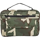 Embassy Bible Cover With Extra Zippered Compartments, To Protect The Good Book, Camouflage