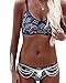 Chenghe Womens Bohemian Floral Spaghetti Strap Bikini