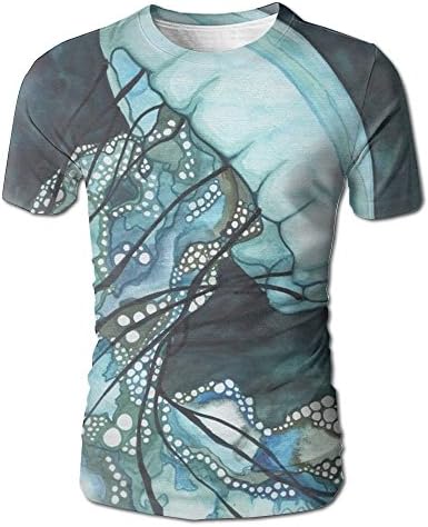 Jellyfish Wallpaper Outdoor Cool Men's Crew Neck T-Shirt