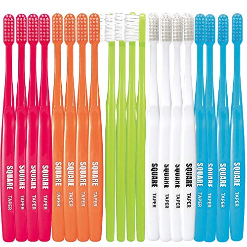 リセラ スクエア歯ブラシオールテーパー毛M 20本の商品画像