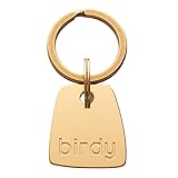 SOLID BRASS PET TAG - Modern, Minimal Pet