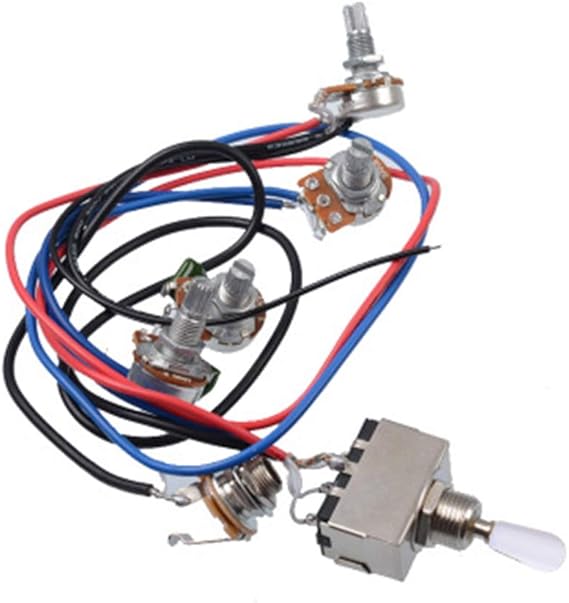 Amazon.com: Prewired Wiring Harness Kit for LP Electric Guitar, 2T2V