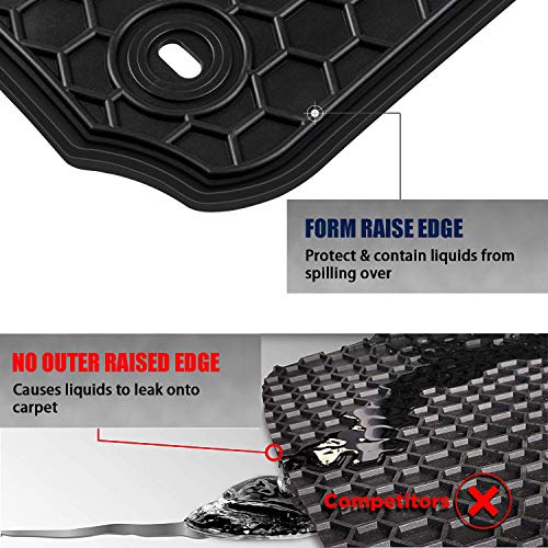 image for E-cowlboy Floor Mats Custom Fit 2013-2019 Toyota 4Runner / 2014-2019 L