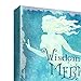 Wisdom From A Mermaid | Mermaid Beach Home Decor Wall Art | Stretched Canvas | Ready To Hang | 16 x 10 Inch