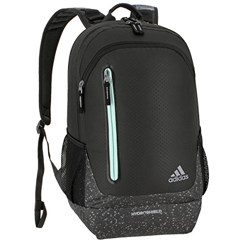 Adidas breakaway backpack, black/splatter/ice green, on…