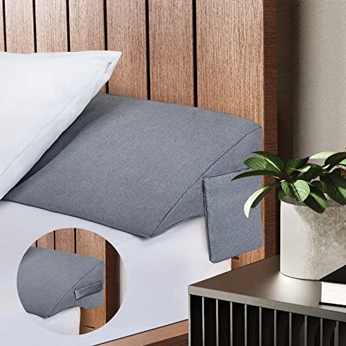 ENITYA King (10"x6"x76") Bed Wedge Pillow for Sleeping,Headboard