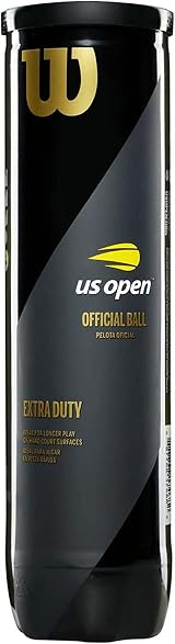 Wilson Unisex Extra Duty Us Open XD Tennis Balls 4 Pack Yellow
