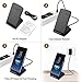 Qinoren Fast Wireless Charger, Wireless Charging Stand for Samsung Galaxy S8 S8+ S8 Plus S7 S7 Edge S6 Edge Plus Note 5 Note 7 and All QI-Enabled Devices (Not Included AC adapter)