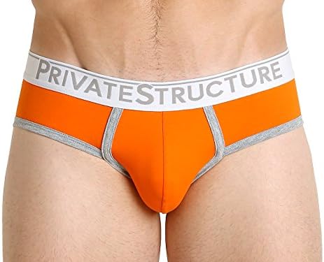 Private Structure Quantum Contour Pouch Brief Orange