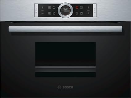 Bosch CMG636BS2 Serie 8 Backöfen, Elektro / Einbau / 45 L / Kompaktbackofen mit Mikrowelle / PerfectRoast & PerfectBake
