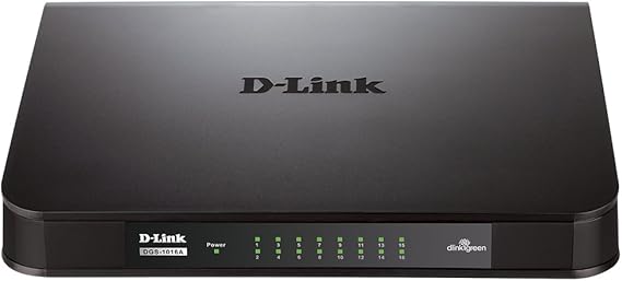 D Link 16 Port Gigabit Unmanaged Desktop Switch Dgs 1016a Amazon Ca Computers Tablets