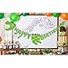 Dinosaur Party Supplies | 72 pcs for Birthday Decorations | Pre-Assembled Banner | Dino Party Pack Favors, Stickers, Inflatable Balloons and Tattoos. Perfect for Kids Jurassic World Theme Party