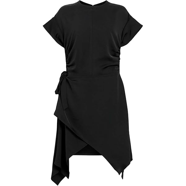navy blue dress for baby girl Reiss Fleur One-Shoulder Long Sleeve Asymmetric Dress main image 0