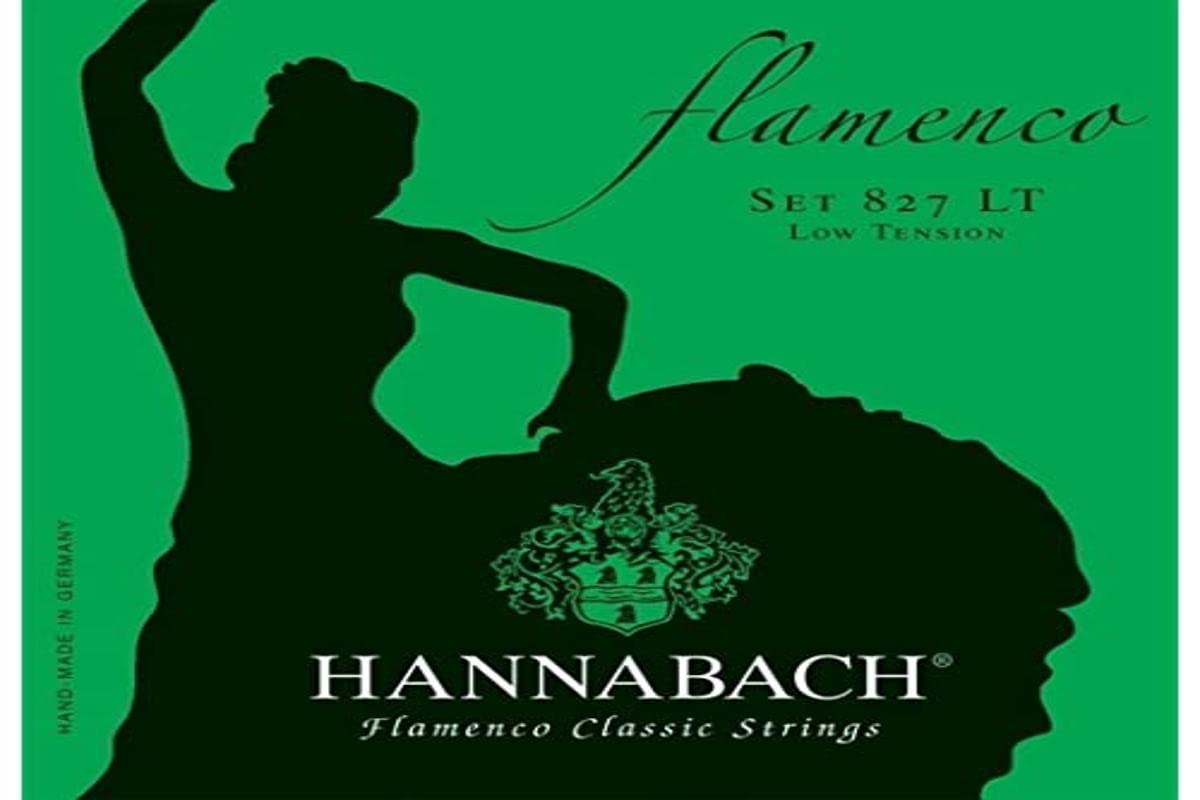 Hannabach classical guitar strings Flamenco Series 827 Low Tension set of 3 bass strings Made in Germany - 8277LT