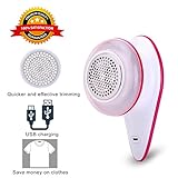 Lint Remover, USB Rechargeable Electric Sweater Clothes Fuzz Shaver For Clothes Fuzz, Cashmere, Wool, Legging, Couch, Furniture
