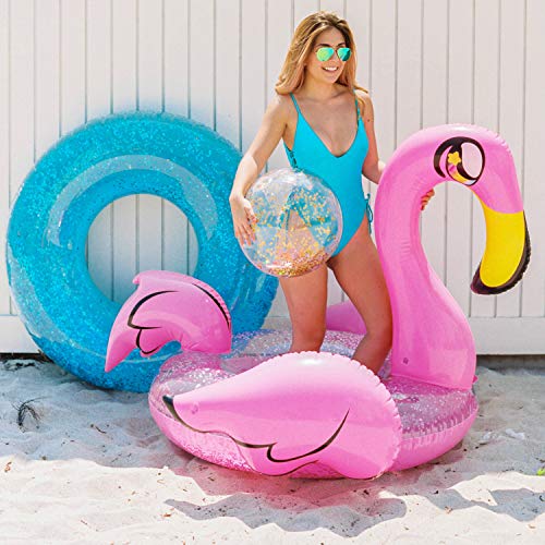 pool candy glitter beach ball