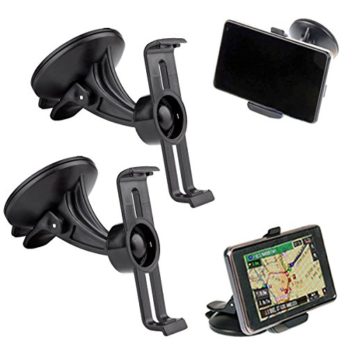 Black Suction Cup Mount GPS Holder for Garmin Nuvi Car Windscreen
