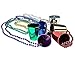 Bulk Beads; Mardi Gras Beads Necklaces With Super Sized Charms; 36 Bulk Pack, Fun Party Beaded Necklaces