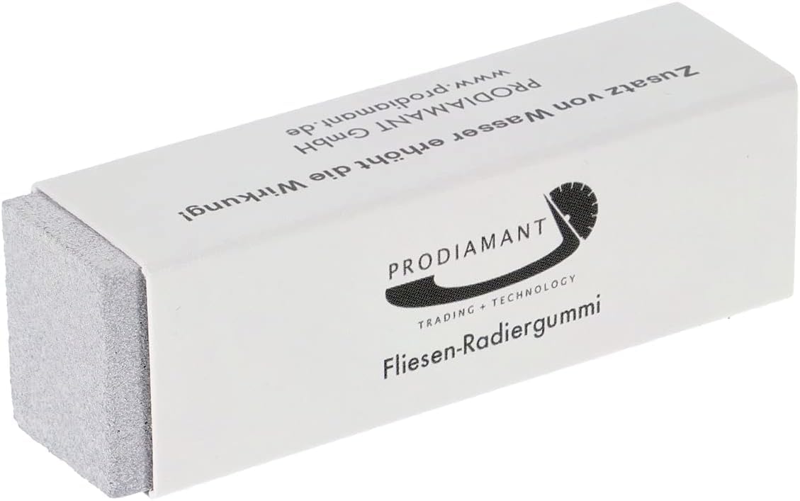 PRODIAMANT Dirt Eraser - Efficient Cleaning for Tiles, Grouts, Natural Stone & Sanitary Ceramics | Removes Rust, Deposits | Chemical Free & Gentle on Surfaces