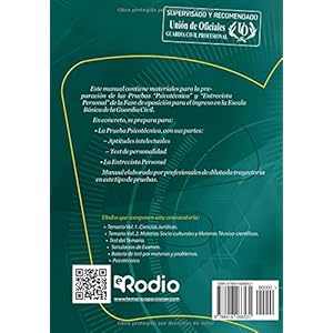 Psicotécnico. Guardia Civil. Escala de Cabos y Guardias (Spanish Edition)