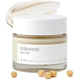mixsoon Bean Cream-Deep Moisturizer Face Cream, Hydrating and Smoothing for Face, Fermented Soybean Extract, Lightweight Non-Sticky Finish 50ml / 1.69 fl.oz. Korean Glass Skin Care