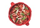 SilverStone Microwave Cookware BPA-Free Microwavable Pressure Cooker, Large, Chili Red