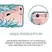True Color Case Compatible with iPhone 6/6s Case, Translucent Tropical Watercolor Pineapples Printed on Clear Hybrid Cover Hard + Soft Slim Thin Durable Protective Shockproof TPU Bumper Cover - Teal