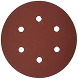 Bosch SR6R182 25-Piece 180 Grit 6 In. 6 Hole Hook-And-Loop Sanding Discs
