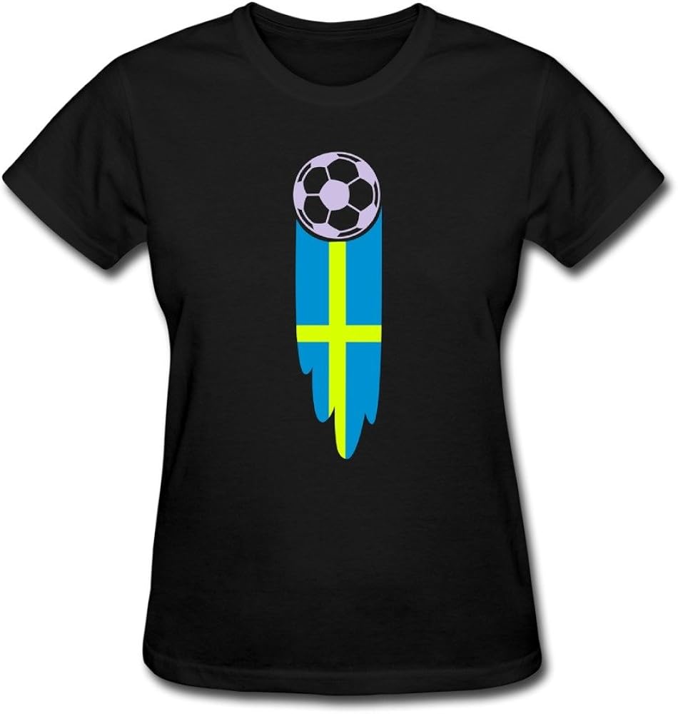 Fussball Soccer Ball Women Slim Fit Tees Clothing