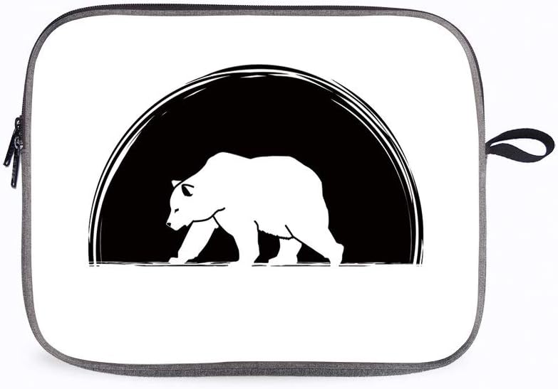 Animal Big Polar Side 13” Laptop Sleeve Bag Compatible with MacBook Pro,MacBook Air,Notebook Comput