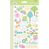 Doodlebug Designs Spring Things Mini Icons Sticker Sheet