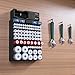 EBL Wall Mount Battery Storage Organizer With Tester, Various Sizes Battery Containers Holder Case for AA AAA C D 18650 9V, Button Battery (Not Includes Batteries)