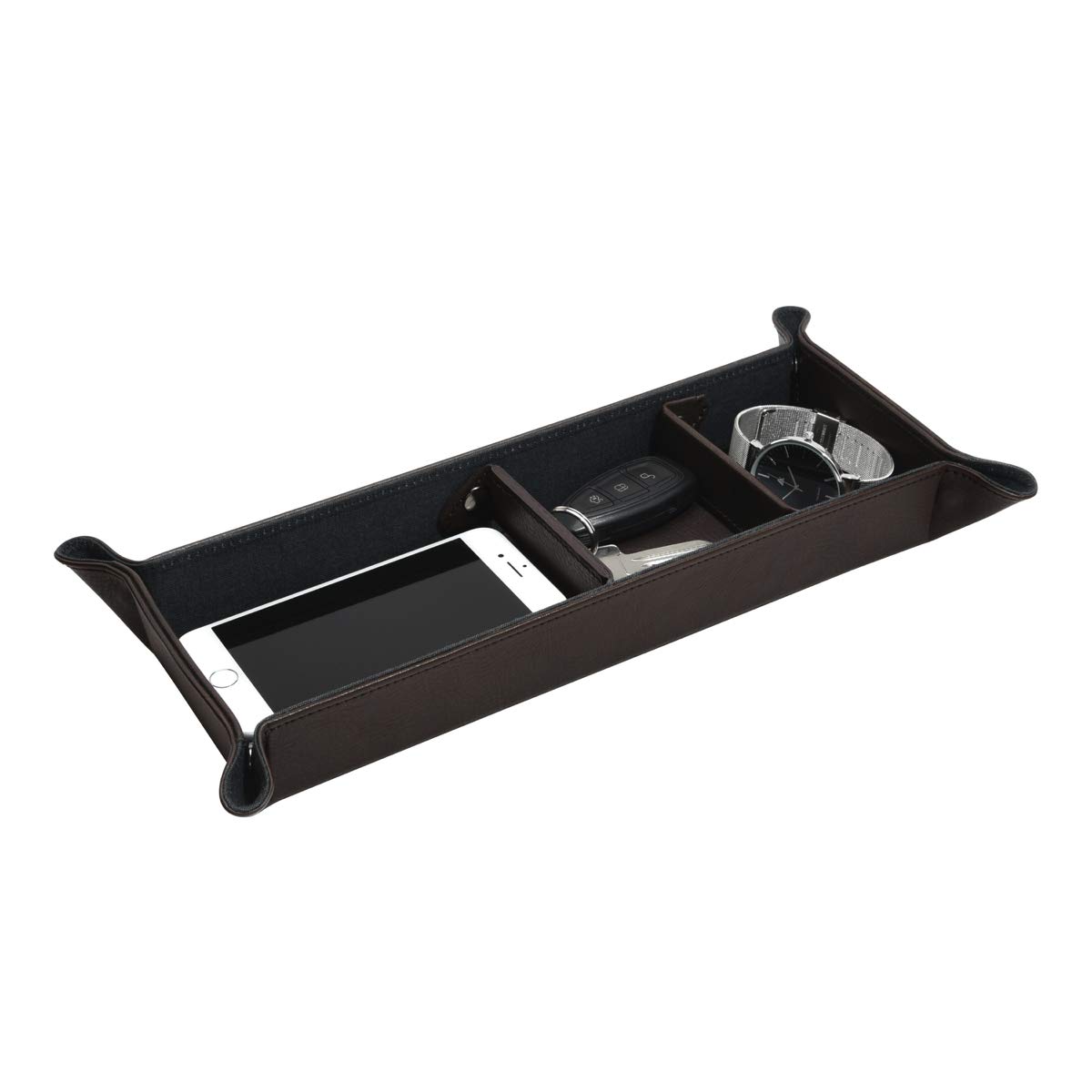 Stackers Mens Brown Long Catchall — image 1