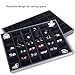 Valdler Velvet Stackable 36 Grid Jewelry Tray Showcase Display Organizer