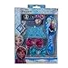 Disney Frozen Hair Accessories Set with Hairclips, Bobby Pins, Haircomb, Mirror, Bows, 8 Pieces