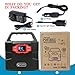 100W Portable Solar Generator, FlashFish 150Wh Power Station CPAP Battery for Camping, Emergency Power Supply Lithium Backup Battery for Drone Camping Fishing, AC 110V Outlet/DC 12V Out/2 USB Ports