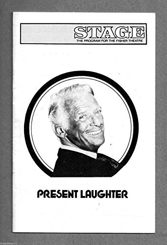 Noel Coward “PRESENT LAUGHTER” Douglas Fairbanks, Jr. 1975 Detroit Playbill Noel Coward “PRESENT LAUGHTER” Douglas Fairbanks, Jr. 1975 Detroit Playbill