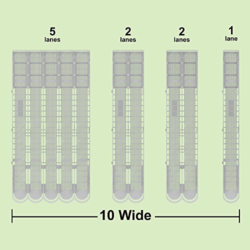 Display Technologies, LLC 12oz. Visi-Slide 10 wide Shelf Glide - 2 Pack