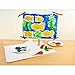 Colorations Washable Finger Paints, 16 fl oz, Blue, Non-Toxic, Creamy, Vibrant, Kids Paint, Craft, Hobby, Fun, Art Supplies, Young kids, finger painting, hand painting (CWFBL)