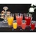 Silver Plastic Cups 14 Oz. Pack Of (30) Clear Disposable Plastic Cups - Silver Rim Cups - Fancy Hard Plastic Cups - Party Accessories - Wedding - Elegant Clear Cups- Tumblers