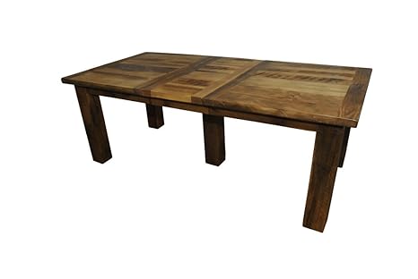 Amazon Com Rustic Reclaimed Barn Wood Extension Dining Table