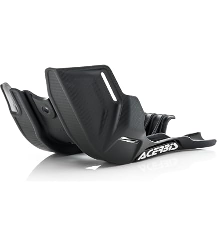 Amazon.com: Acerbis Mx Style Skid Plates - Black (2686030001