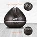 Housmile Essential Oil Diffuser, Aromatherapy Ultrasonic Cool Mist Humidifier Oil Diffuser with 7-Color LED Lights & Auto Shut-off for Office Bedside Living Room SPA, 400 ML