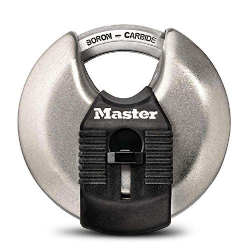 Master Lock Magnum Disc Lock Covered Steel Uses M1 Key Blank Uses M1